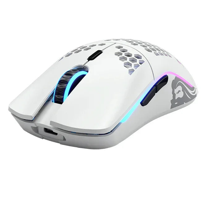 Glorious Model O Wireless Gaming Mouse - Matte White - Tashqila Glorious Model O Wireless Gaming Mouse - Matte White - Tashqila